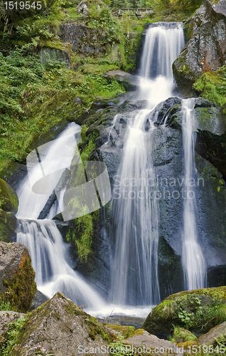 Image of idyllic Triberg Waterfalls