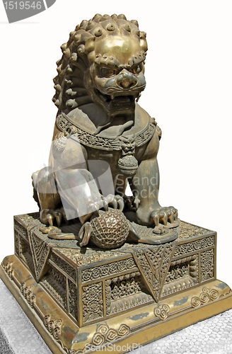 Image of Chinese Lion sculpture