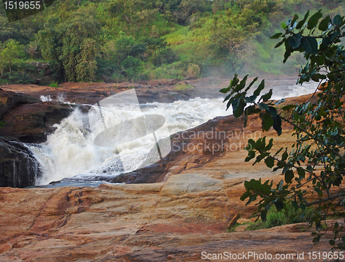 Image of raging torrent at Murchison Falls