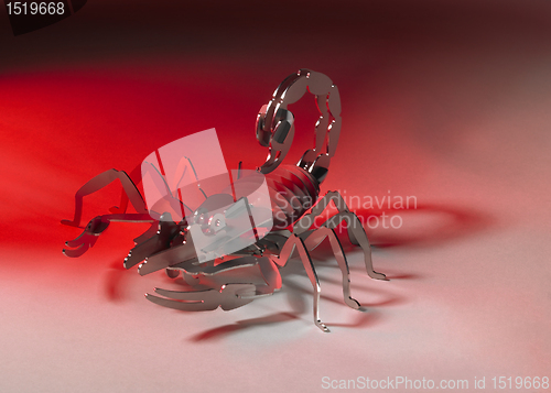 Image of metallic scorpion