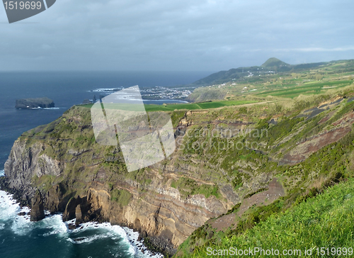 Image of rocky coastal scenery at the Azores