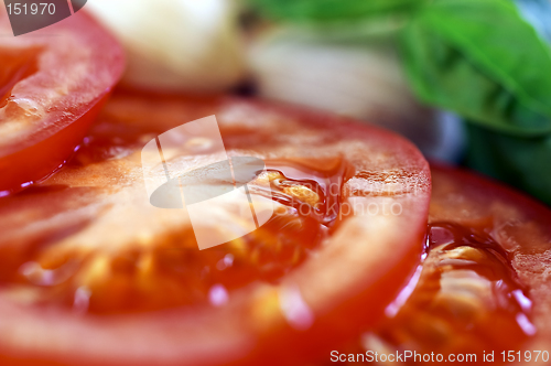 Image of Sliced tomatoes