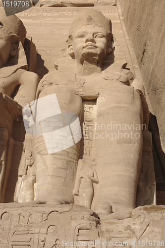 Image of stone sculpture at Abu Simbel