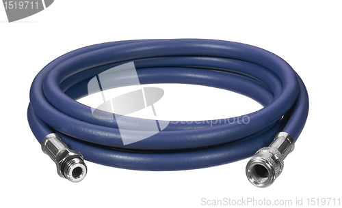 Image of blue air hose