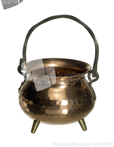 Image of copper cauldron