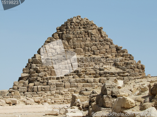 Image of Pyramid of the queens in Egypt