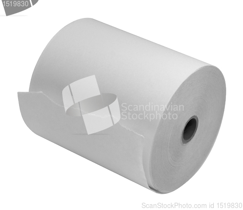 Image of paper roll sideways