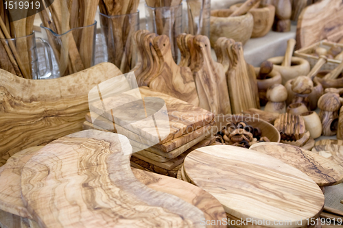 Image of wooden craft products
