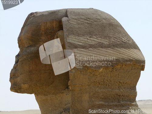 Image of Sphinx head profile