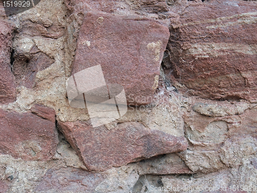 Image of historic stone wall detail