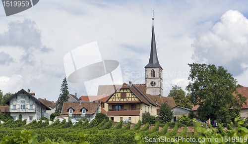 Image of idyllic Mittelbergheim