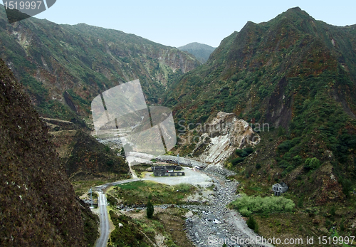 Image of rock formation at the Azores