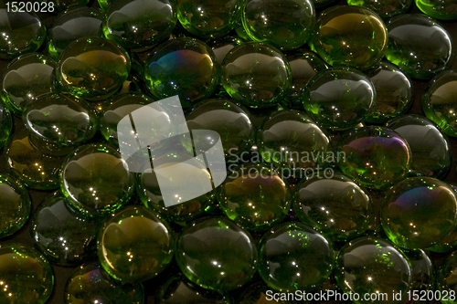 Image of iridescent glass beads