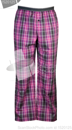 Image of plaid pants