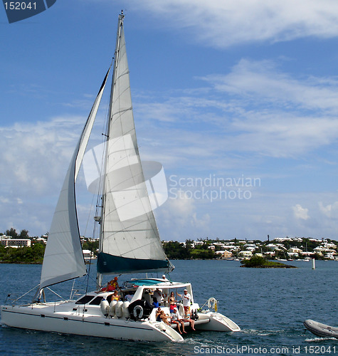 Image of boat in Bermuda