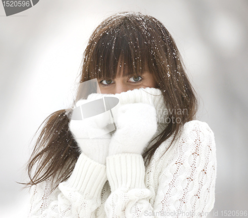 Image of winter portrait