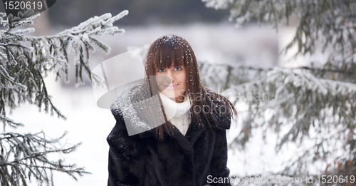 Image of winter portrait