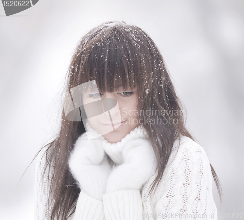 Image of winter portrait
