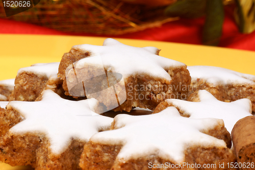 Image of Cinnamon star cookies, Zimtsterne