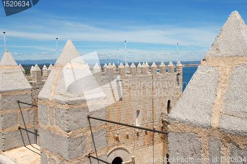 Image of Pope Luna's Castle in Peniscola, Spain