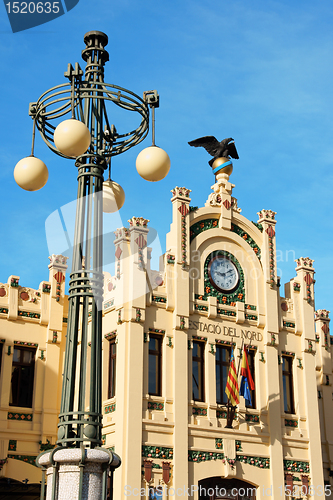 Image of Estacio del Nord or north train station in Valencia