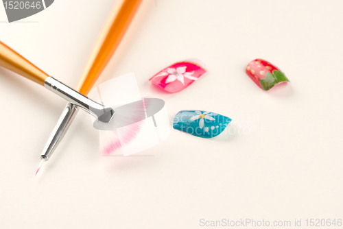 Image of Nail art still life