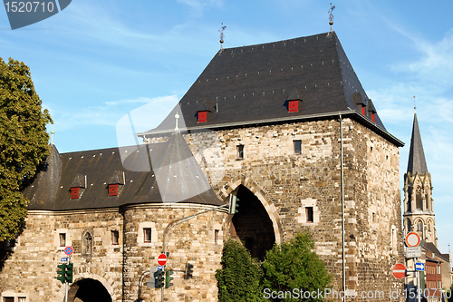 Image of Aachen Ponttor citygate