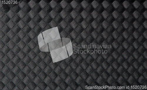 Image of Black rubber mat