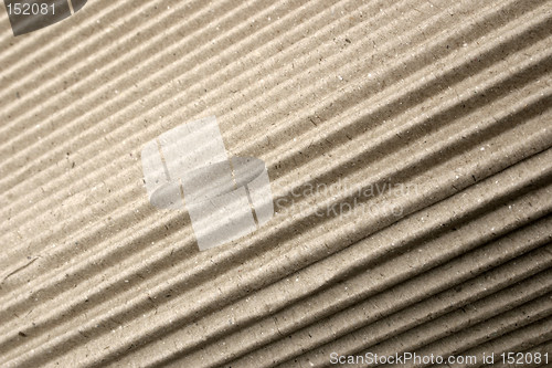 Image of angled corrugated cardboard