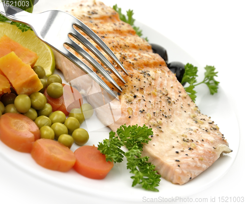 Image of Grilled Salmon Fillet