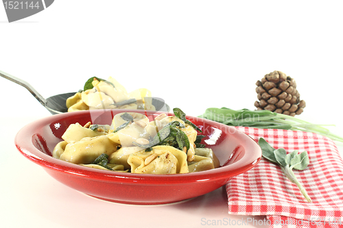 Image of Tortellini with sage