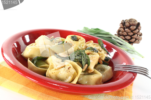 Image of Tortellini with sage