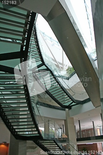 Image of Glass staircase
