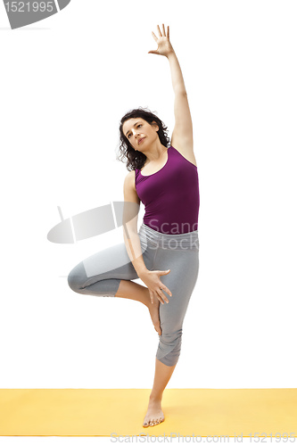 Image of yoga woman