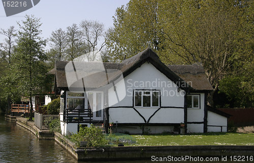 Image of thatched cottage on the broads