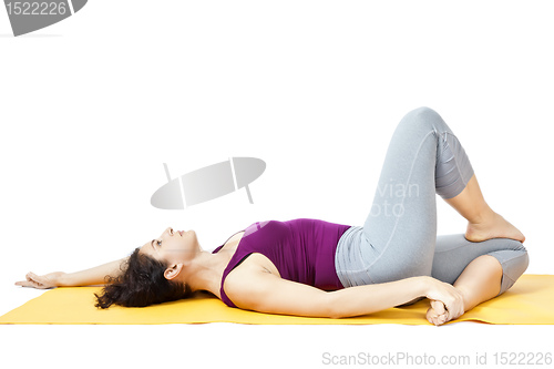 Image of yoga woman