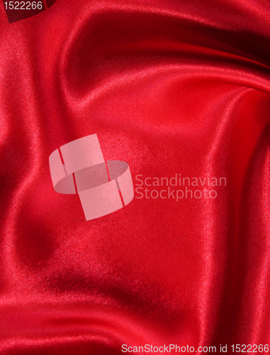 Image of Smooth elegant red silk 