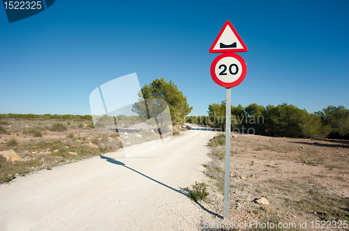 Image of Bumpy road