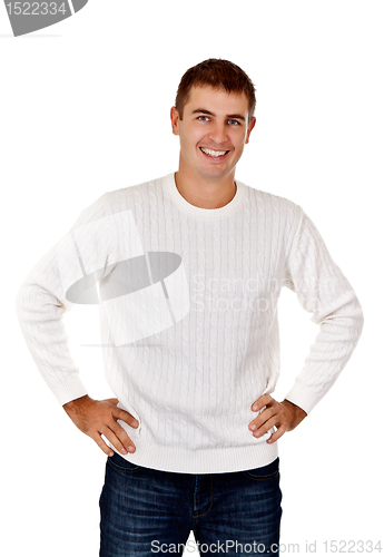Image of portrait of handsome man