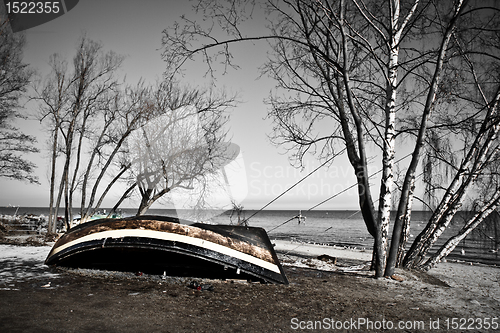 Image of old fishing boat