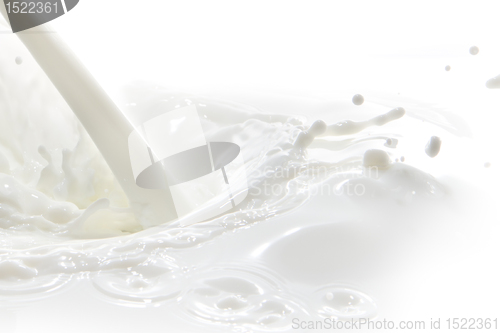 Image of milk splash