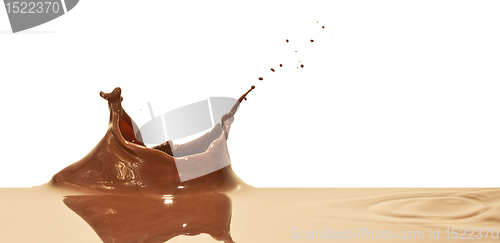Image of chocolate splash