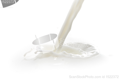 Image of milk splash