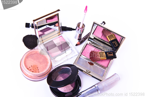 Image of makeup collection