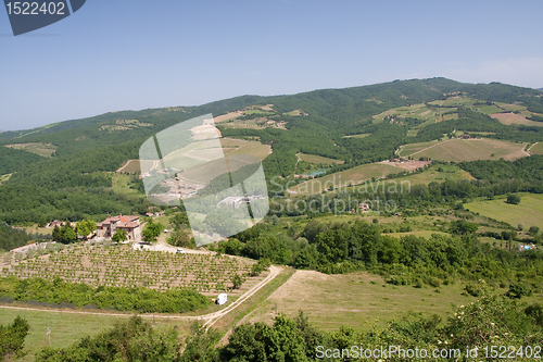 Image of Typical Tuscan landscape