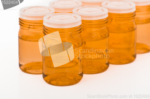 Image of cosmetic glass containers