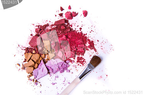 Image of crushed eyeshadow