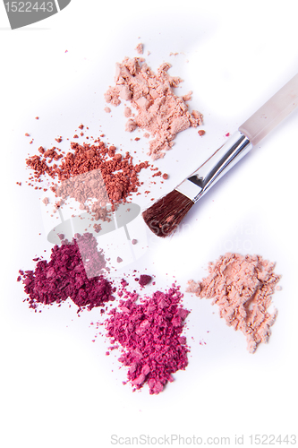 Image of crushed eyeshadow