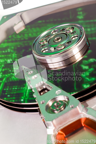 Image of hard drive internals