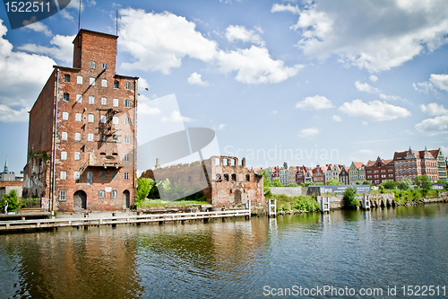 Image of historic city of Gdansk